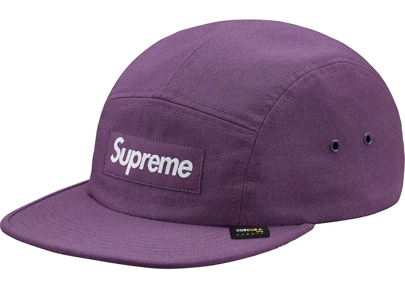 Supreme Purple Cordura Camp Cap