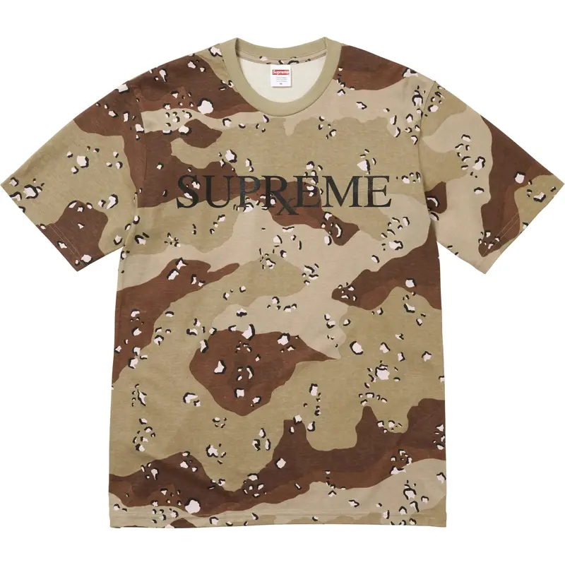 Supreme RX Graphic T-Shirt – Chocolate Chip Camo