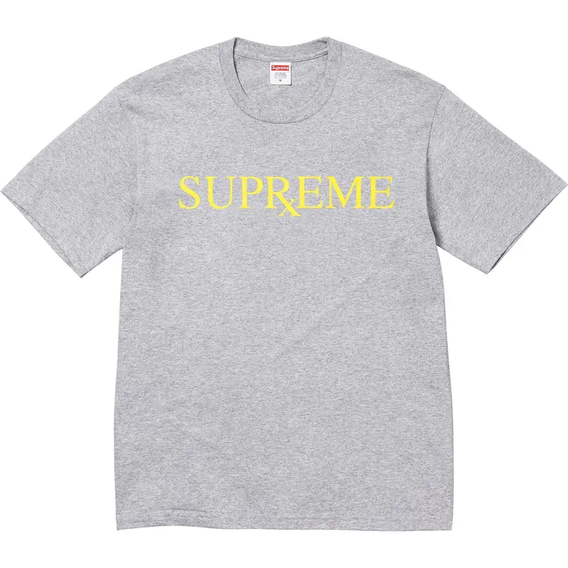 Supreme RX Graphic T-Shirt – Heather Grey