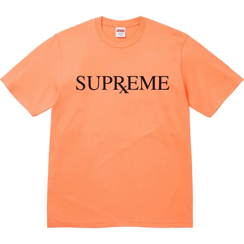 Supreme RX Graphic T-Shirt – Peach