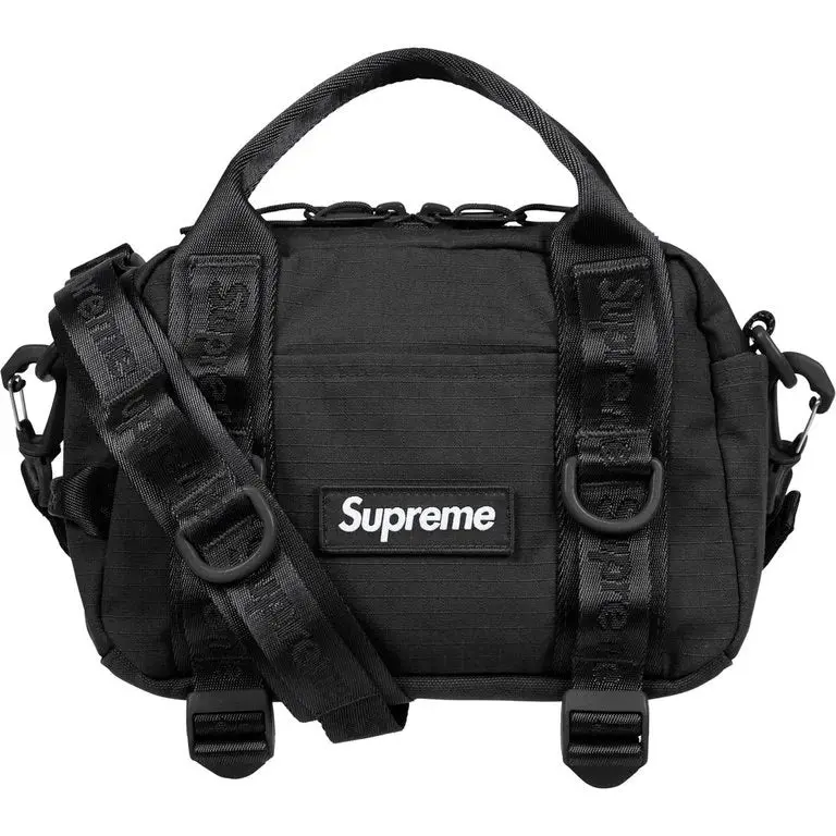 Supreme SS26 Black Mini Duffle Bag