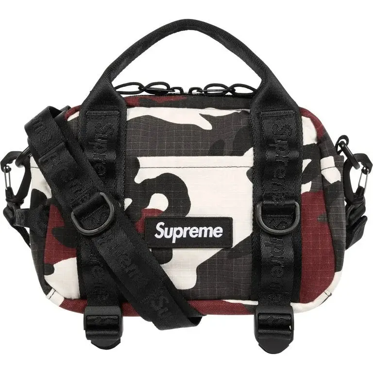 Supreme SS26 Camo Mini Duffle Bag