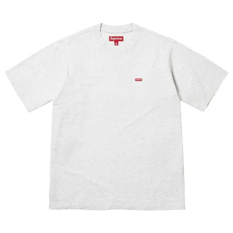Supreme SS26 Small Box Logo T-Shirt – Ash Grey