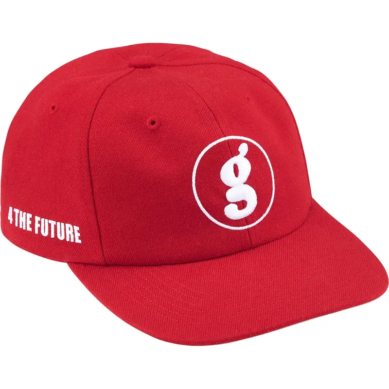 Supreme x Goodenough Six-Panel Baseball Cap – Red