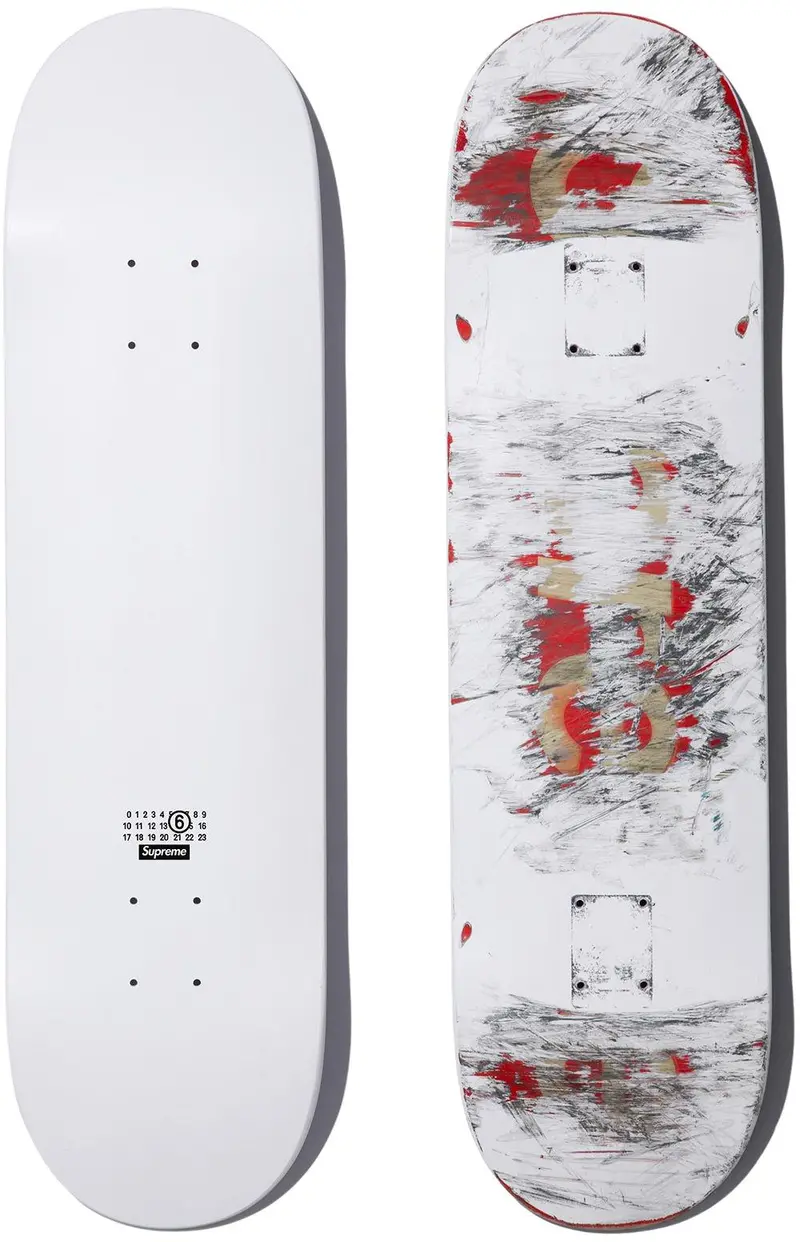 Supreme x MM6 Maison Margiela Collaborative Skateboard Deck
