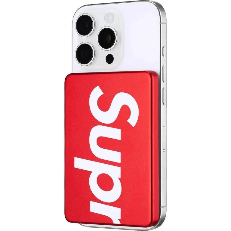 Supreme® × mophie® Qi2 Wireless Powerstation in Red