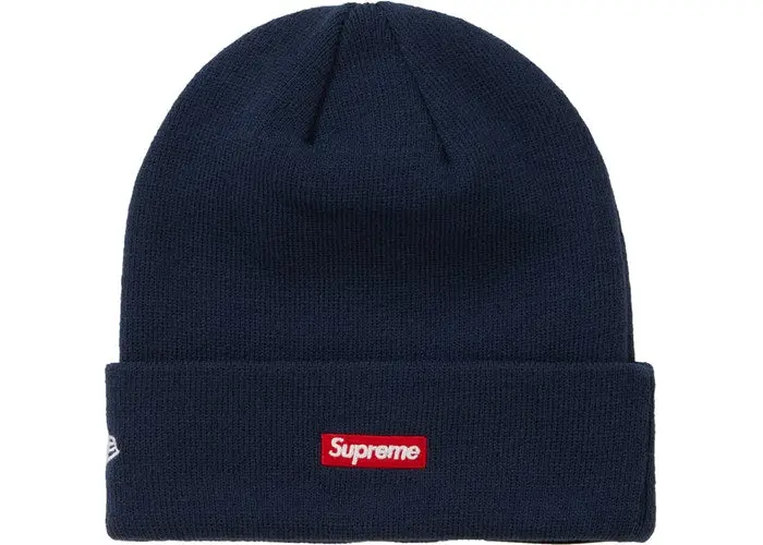 Supreme x New Era S-Logo Ribbed Beanie – Fall/Winter 2019 Collection in Navy