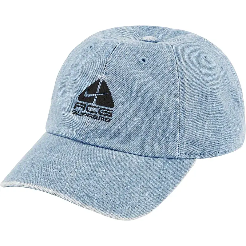 Supreme x Nike ACG Denim 6-Panel Cap – Navy