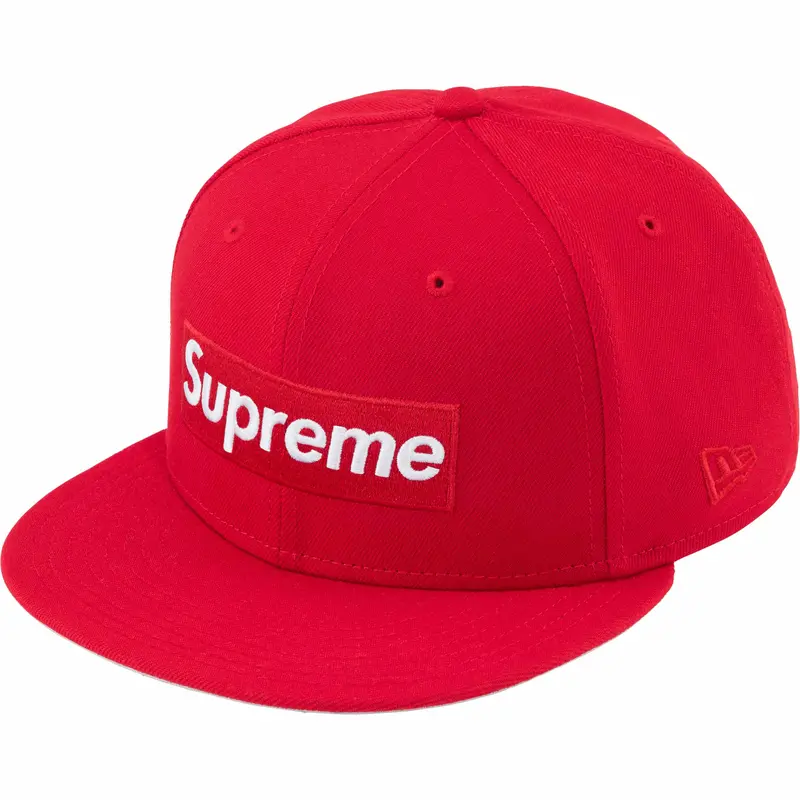 Supreme x Sharpie Box Logo New Era Cap in Red