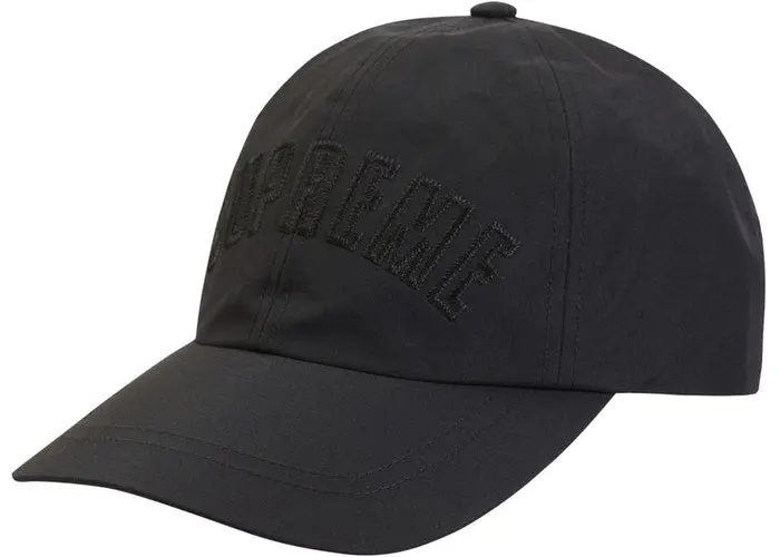 Supreme x The North Face Arc Logo Black 6-Panel Hat