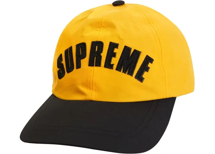 Supreme x The North Face Arc Logo Yellow 6-Panel Hat