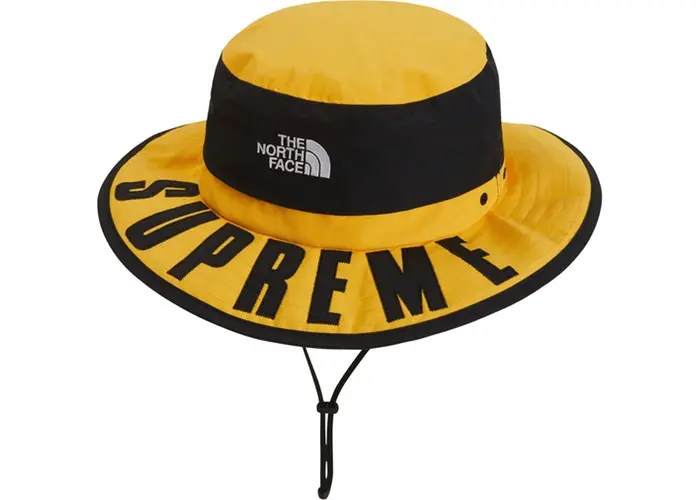 Supreme x The North Face Arc Logo Yellow Horizon Breeze Hat