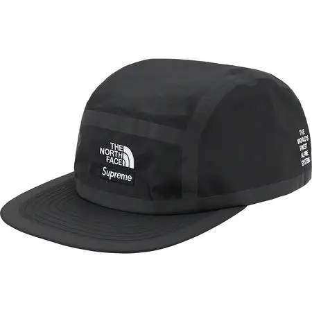 Supreme x The North Face Camp Cap – Black Outer Tape Seam Model