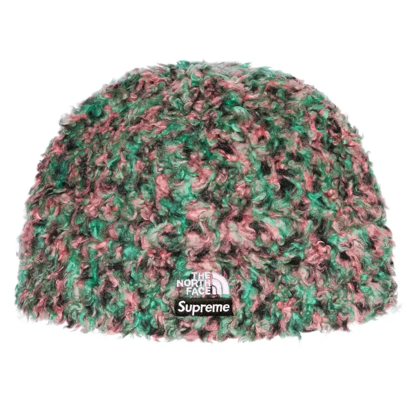 Supreme x The North Face High-Pile Fleece Beanie – Multicolor