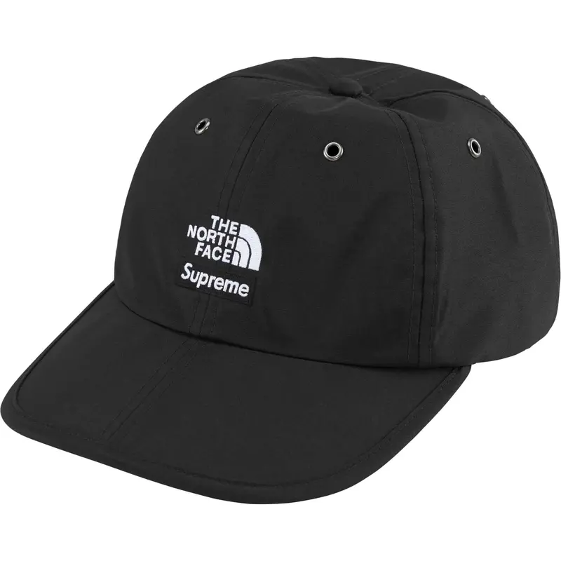 Supreme x The North Face Split 6-Panel Dad Hat in Black