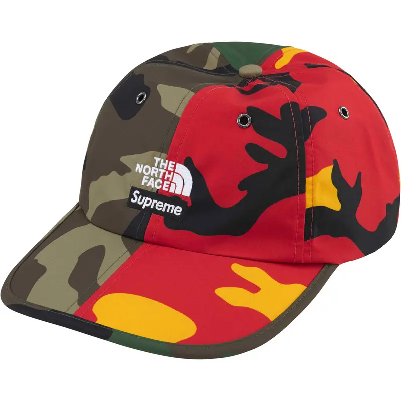 Supreme x The North Face Split 6-Panel Dad Hat in Camo