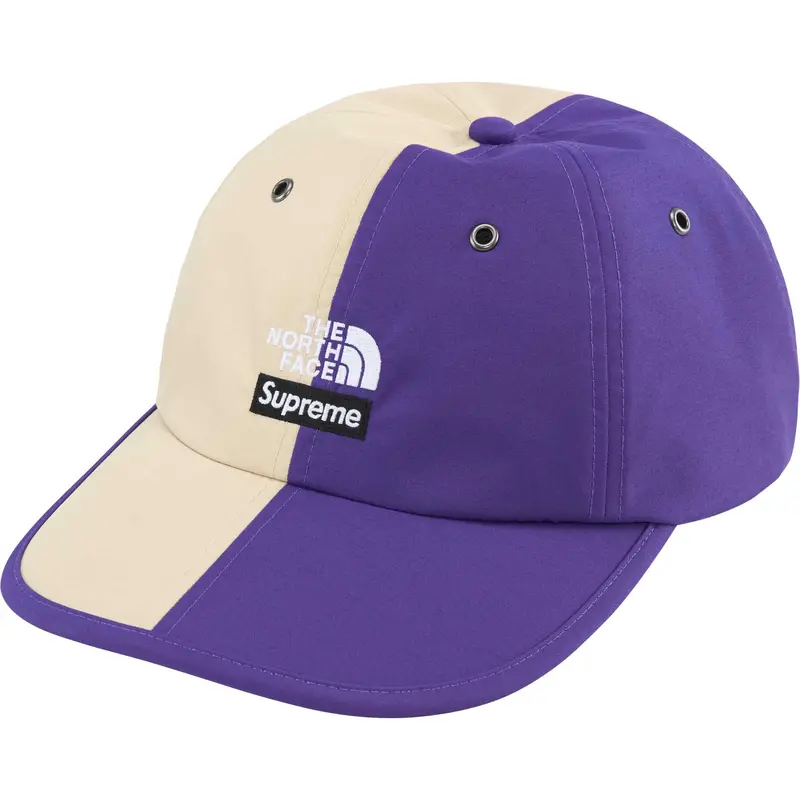 Supreme x The North Face Split 6-Panel Dad Hat in Tan