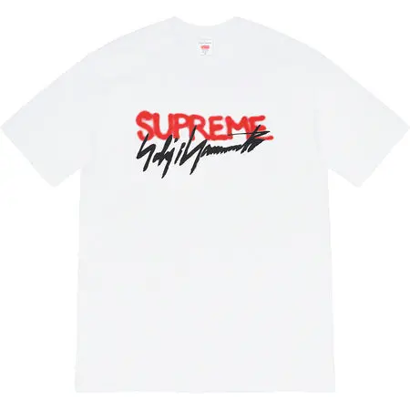 Supreme x Yohji Yamamoto Logo T-Shirt – White