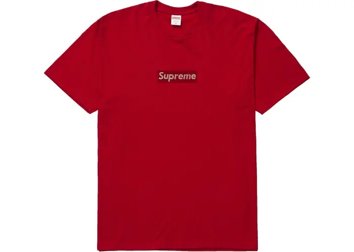 Swarovski 25th Anniversary Red Box Logo T-Shirt