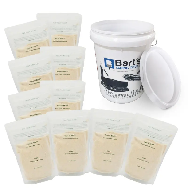 Tape-in Mud in a Pail – Pre-Mixed Joint Compound Container