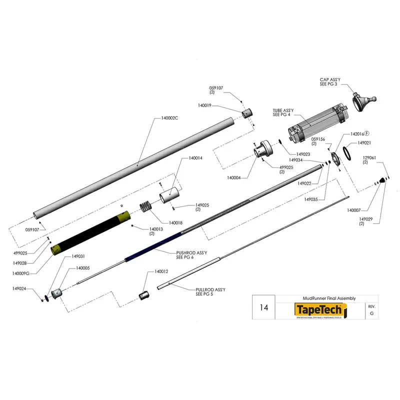 TapeTech MudRunner Replacement Components