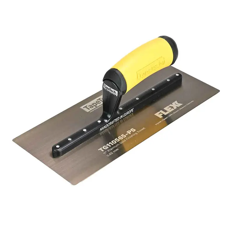 TapeTech Premium Straight Gold Stainless Steel Trowels (0.65mm)