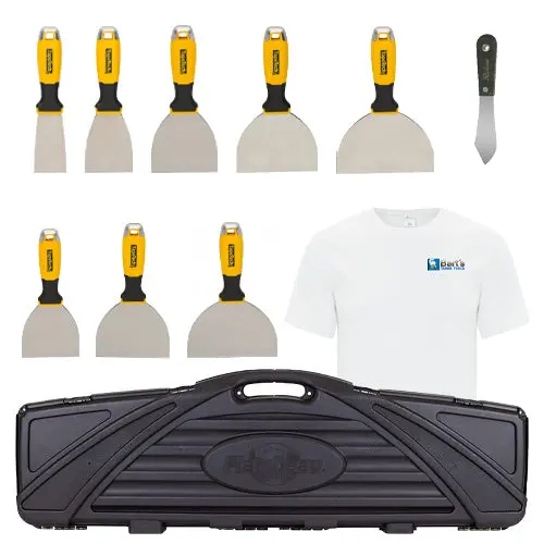 TapeTech Stainless & Carbon Steel Joint Knife Set – Includes Free Offset Blade