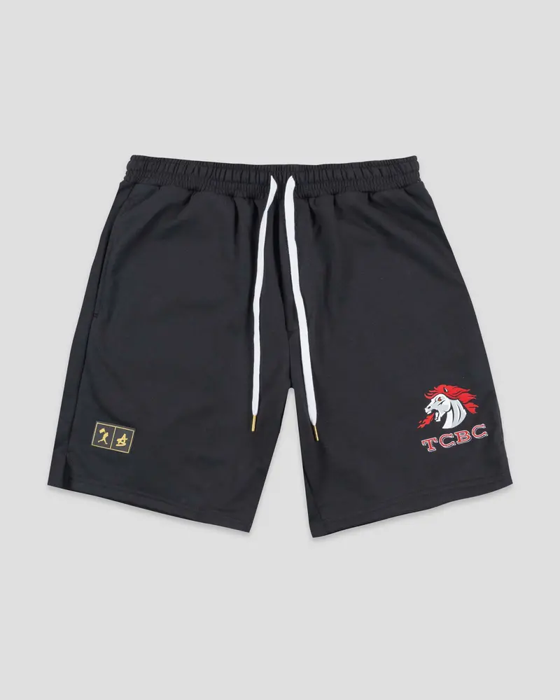 Tennessee Catholic Baptist Central Baseball Sweat Shorts – Collaborative Design by Baseballism & Austin Schultz