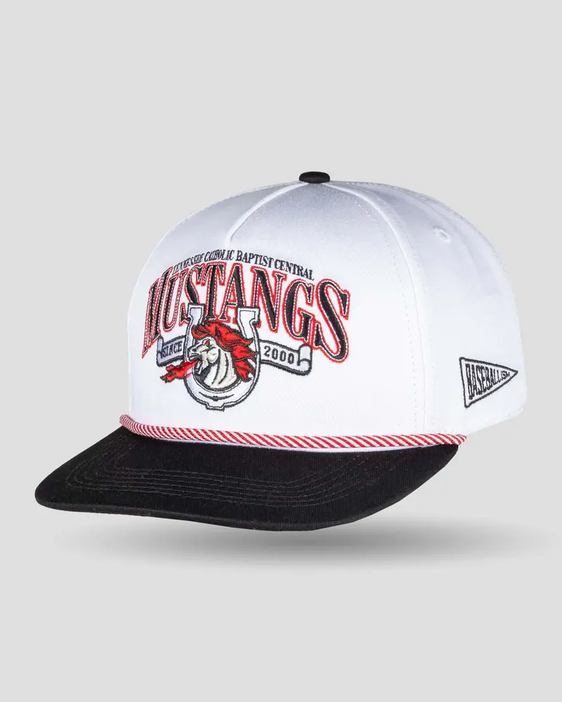 Tennessee Catholic Baptist Central Rope Cap – Baseballism Collaboration