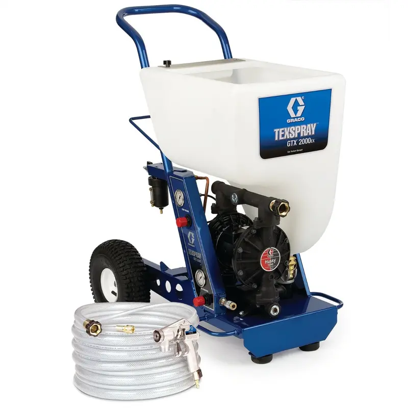 TexSpray GTX 2000EX Air-Powered Texture Sprayer with Graco-Compatible Trigger Gun