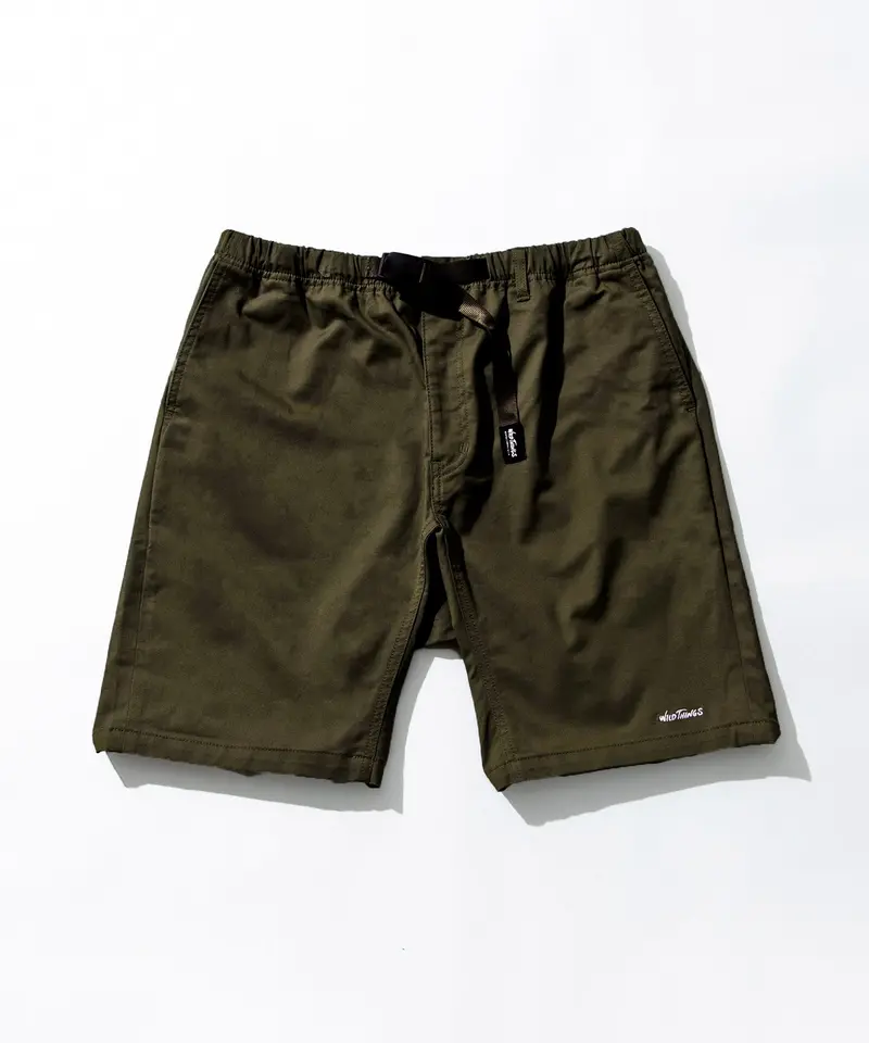 Things Utility Shorts in Olive Green