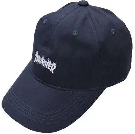 Thrasher Flame Logo Adjustable Cap – Vintage-Inspired Streetwear