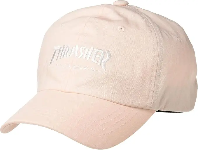 Thrasher Japan Magazine Logo Snapback Cap in Pink