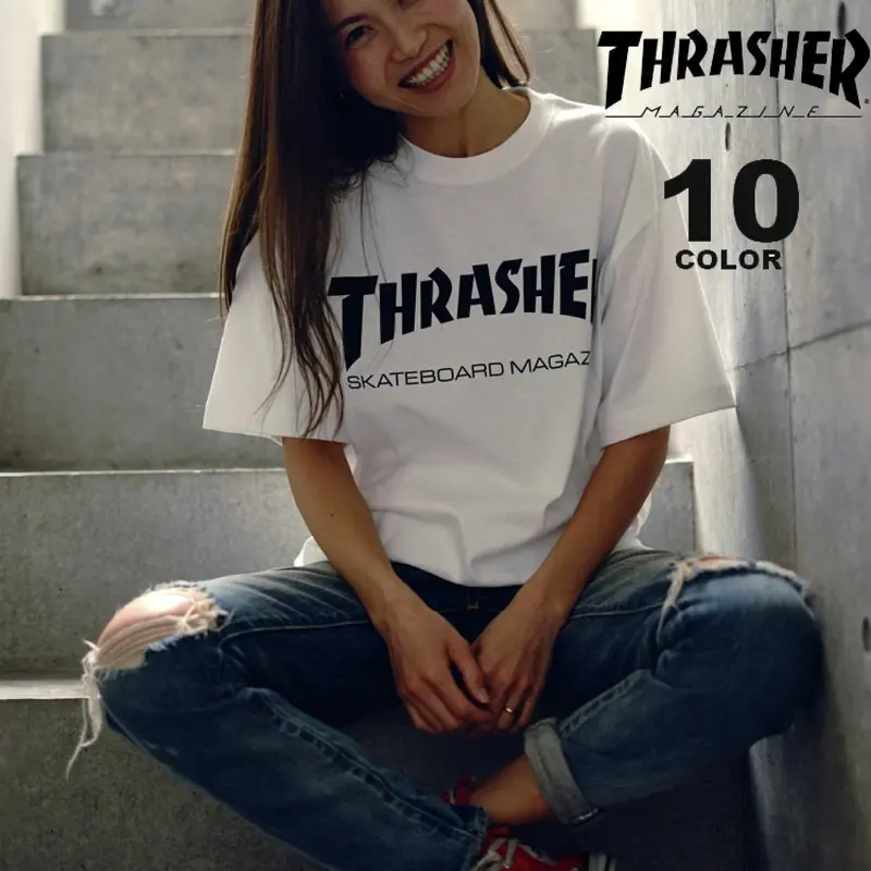 Thrasher Japan Magazine Logo T-Shirt