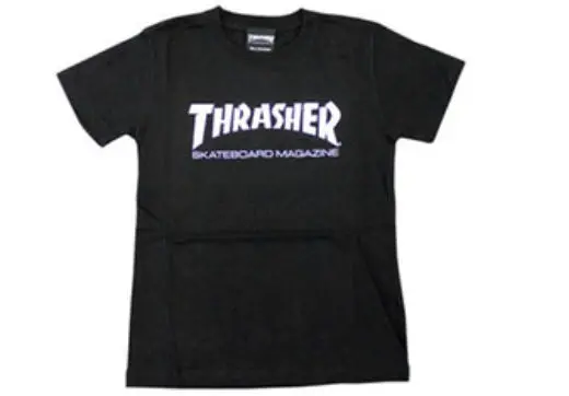 Thrasher Mag Logo Kids Tee – Navy Blue