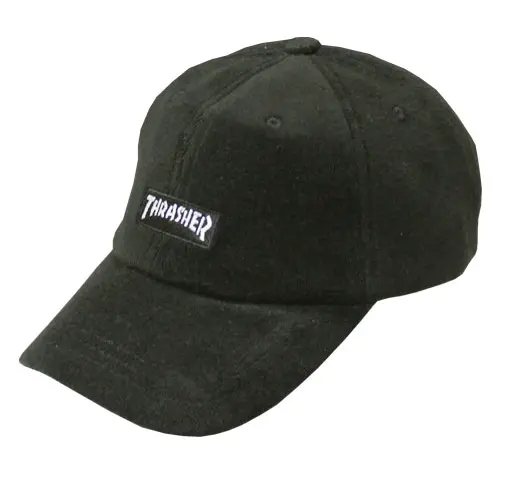 Thrasher Magazine Lofo Pile Sport Dad Cap in Black