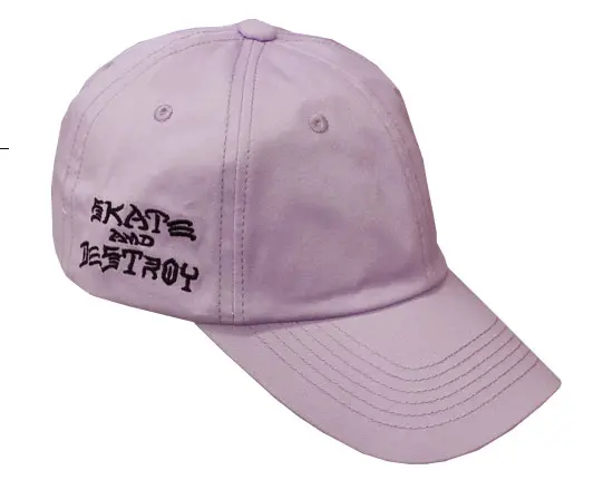Thrasher Magazine Skate & Destroy Sport Dad Cap – Purple