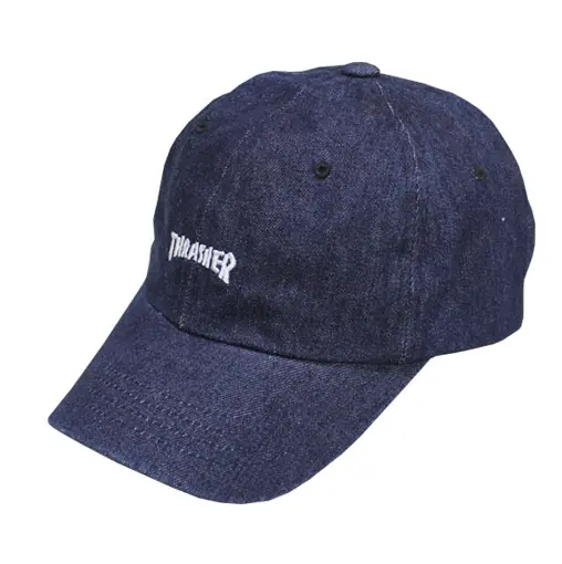 Thrasher Magazine Sport Cap – Dark Denim Wash