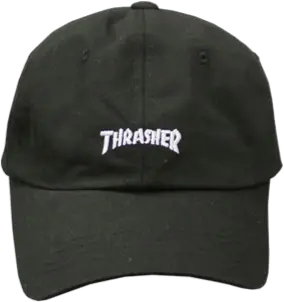 Thrasher Magazine Sport Cap – Solid Black