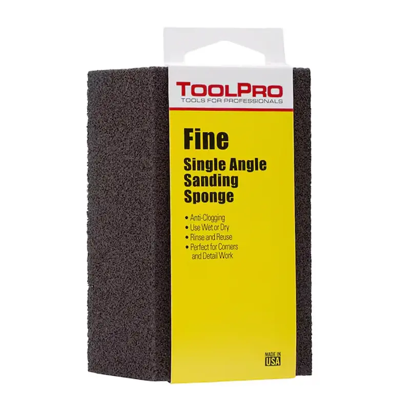 ToolPro Single-Angle Fine-Grit Sanding Sponge (24-Pack)