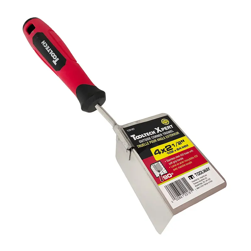 ToolTech Xpert 4-Inch by 2.5-Inch Outside Corner Trowel