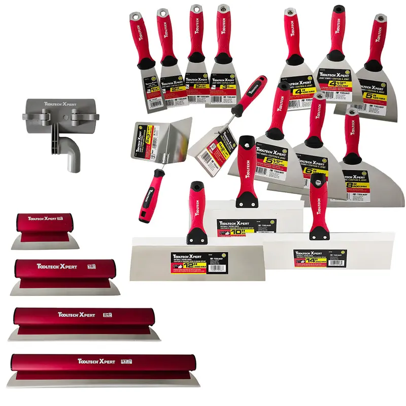 ToolTech Xpert Drywall Knife and Skimming Blade Combo Set