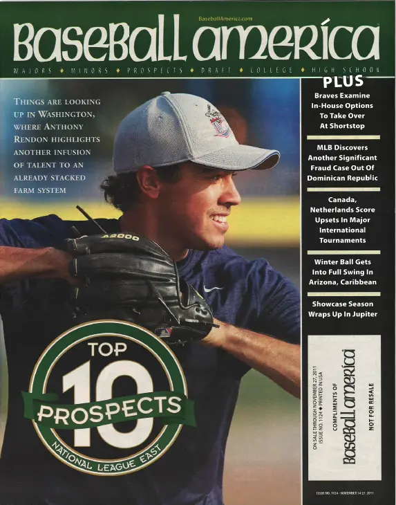 Top 10 NL East Prospects – Future Stars of the Division (November 2011)