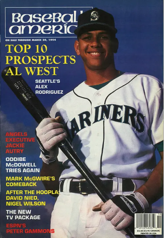 Top 10 Prospects: American League West – March 1994 Edition