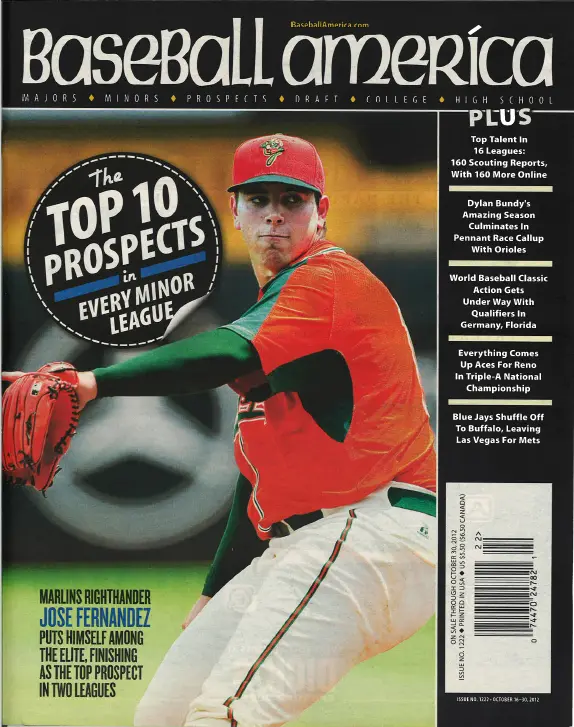 Top 10 Prospects in Every Minor League System – October 2012