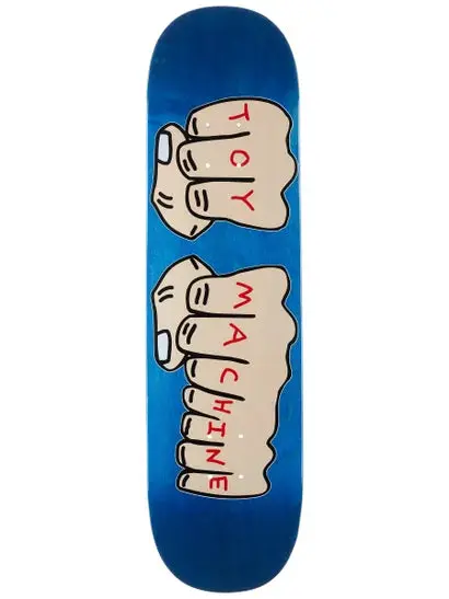 Toy Machine Fists Skateboard Deck – Blue