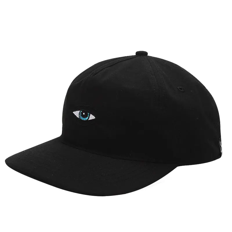 Toy Machine Sect Eye Logo Snapback Cap in Black