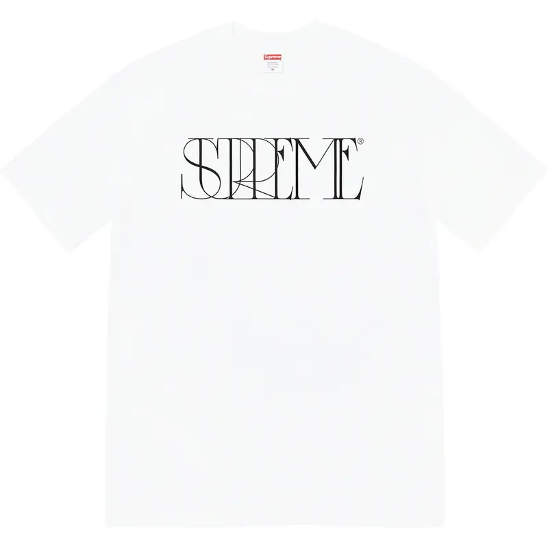 Trademark Logo T-Shirt in White – Supreme