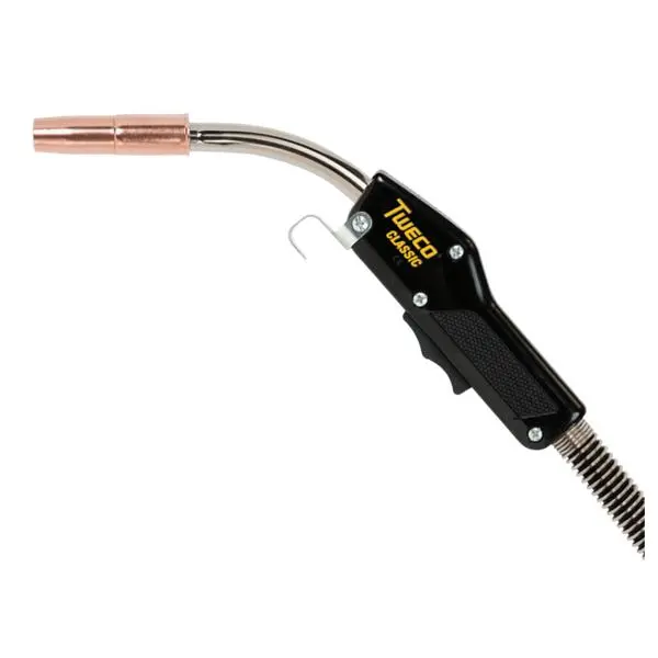Tweco No. 4 Air-Cooled MIG Welding Gun – 400A, 0.035–0.045″ Wire, 15 ft, Miller-Compatible