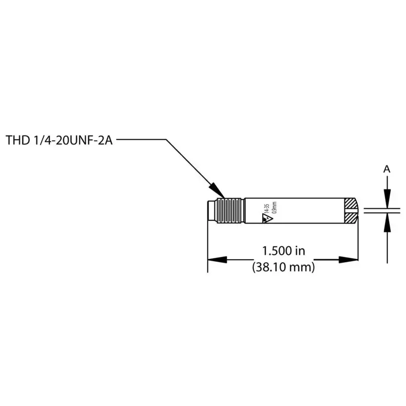 Tweco WeldSkill WS14-116 Contact Tip (1/16″) – 25-Pack, SKU 1140-1171
